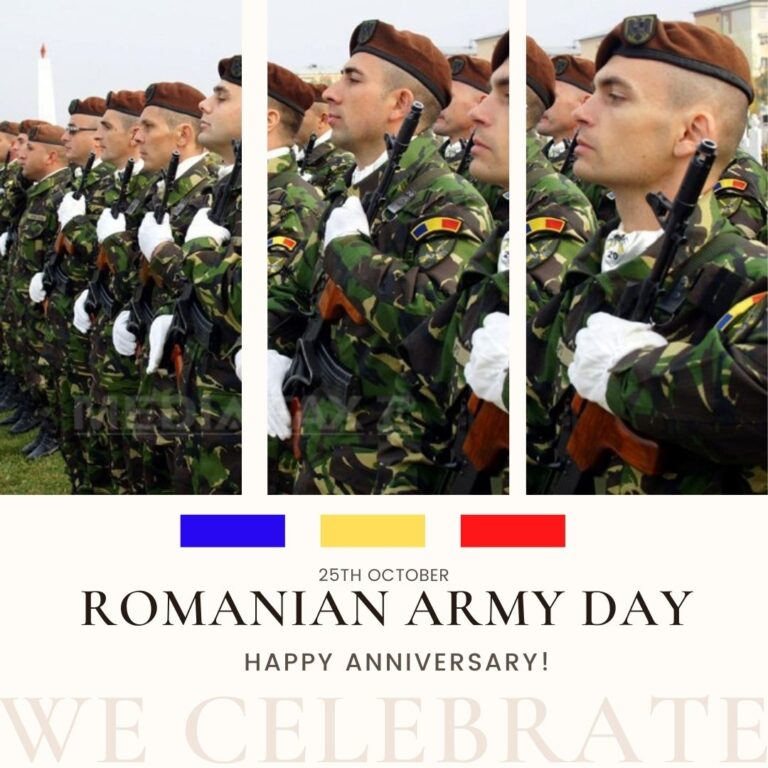 Ziua Armatei Române salutată de ROMARM