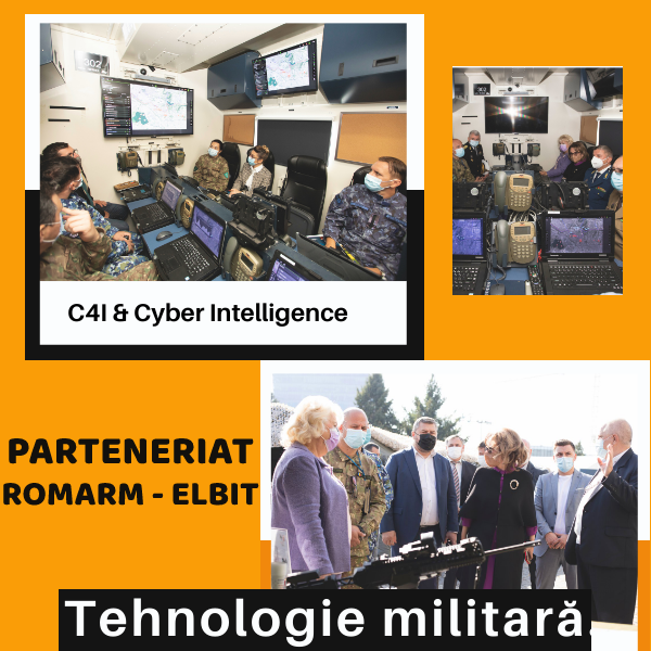 Parteneriat ROMARM și Elbit Systems pentru producția sistemelor de comandă-control C4I și Cyber Intelligence