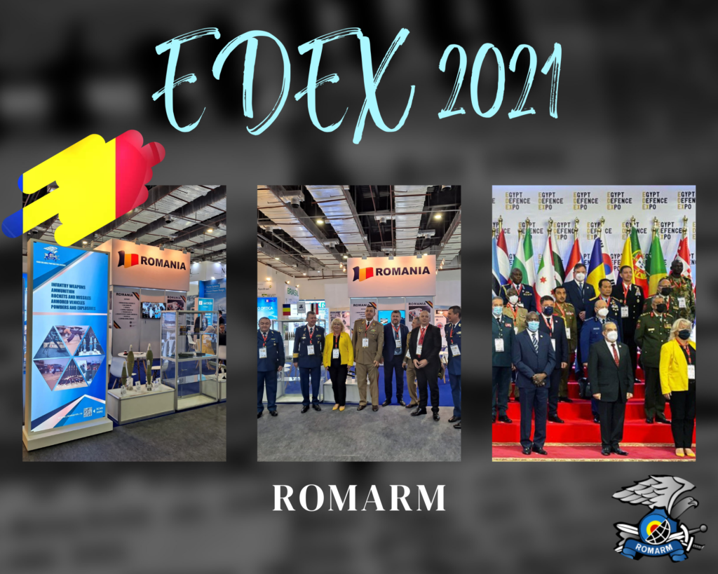 ROMARM participa prima zi la EDEX 2021