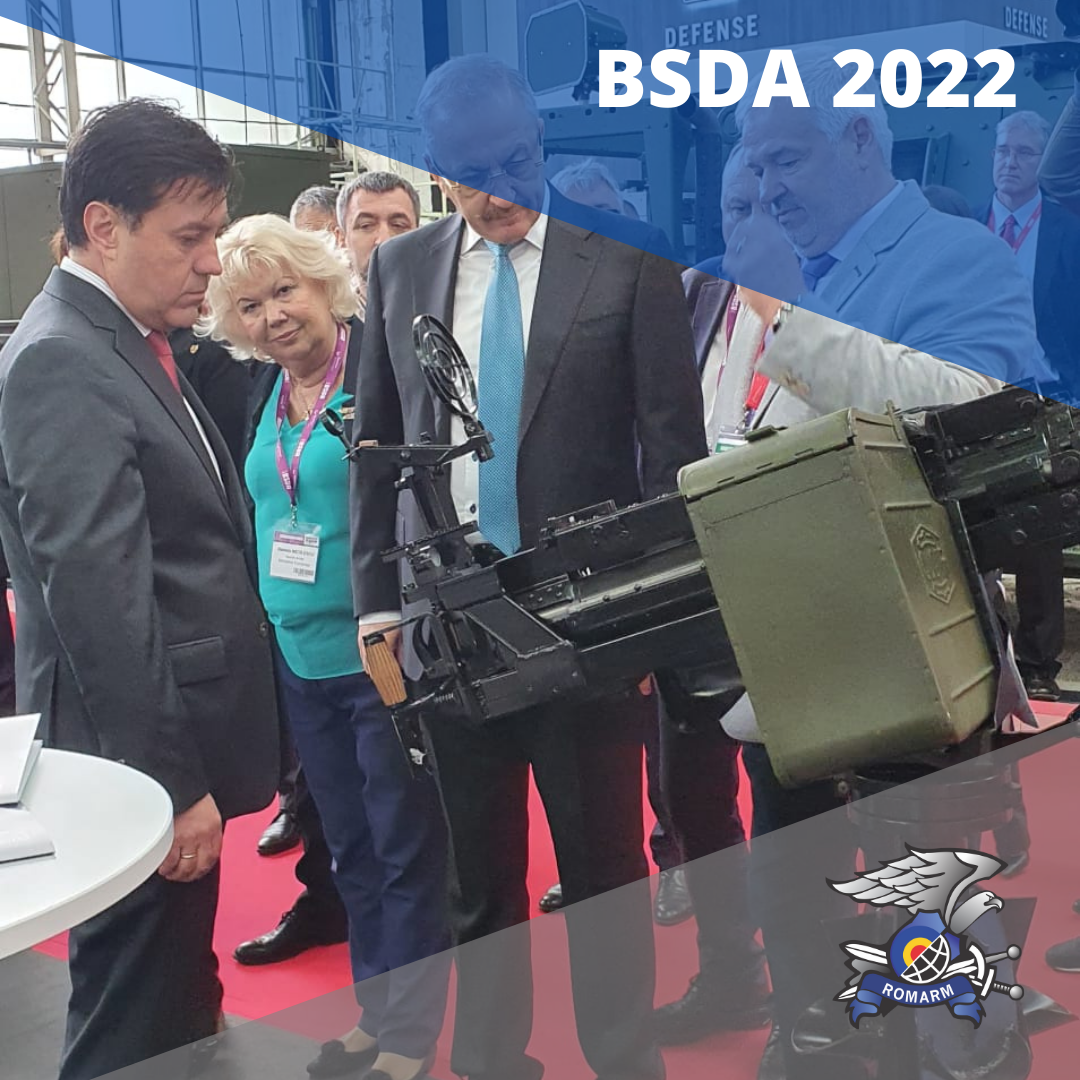 Stand ROMARM prima zi la BSDA 2022