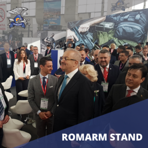 ROMARM stand - first day at BSDA 2022