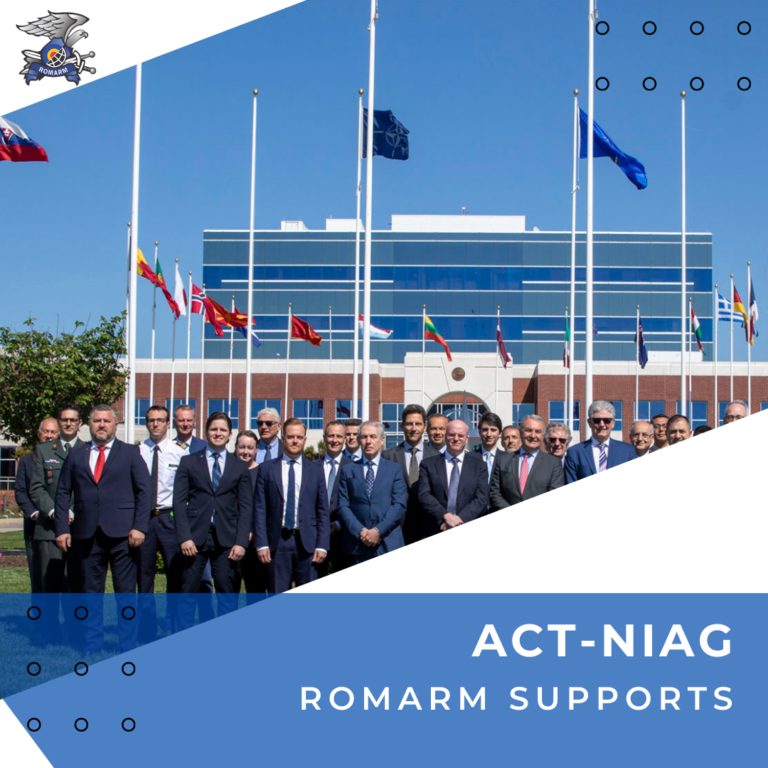 Read more about the article ROMARM susține NATO ca reprezentant al industriei din domeniu, în cadrul conferinței ACT – NIAG