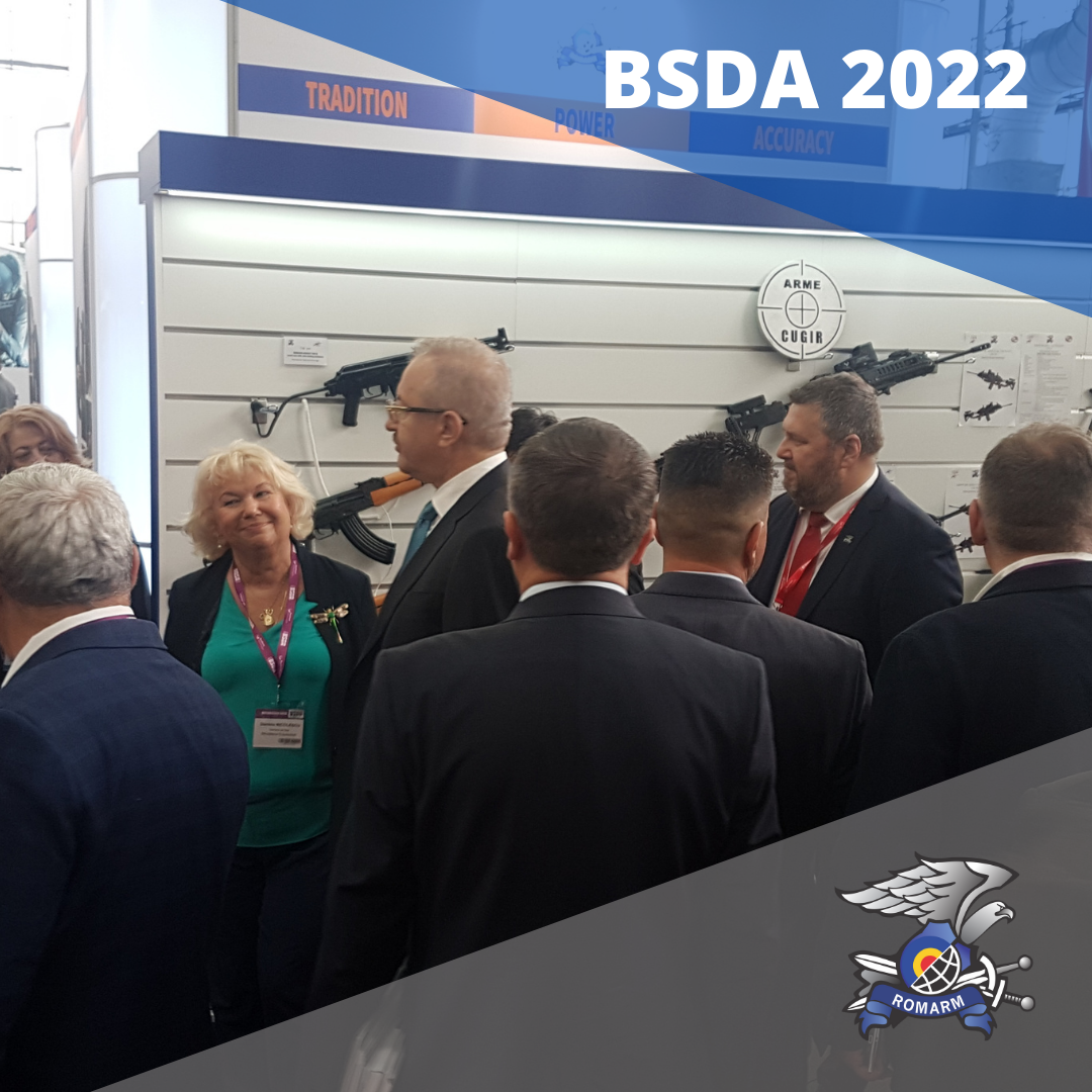 Armele ROMARM expuse la BSDA 2022