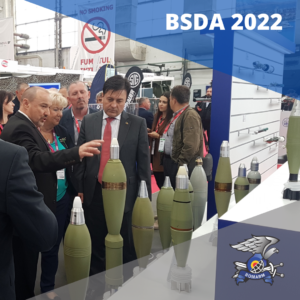 Carfil showcased mortar systems to the Ministry of Economy at BSDA 2022