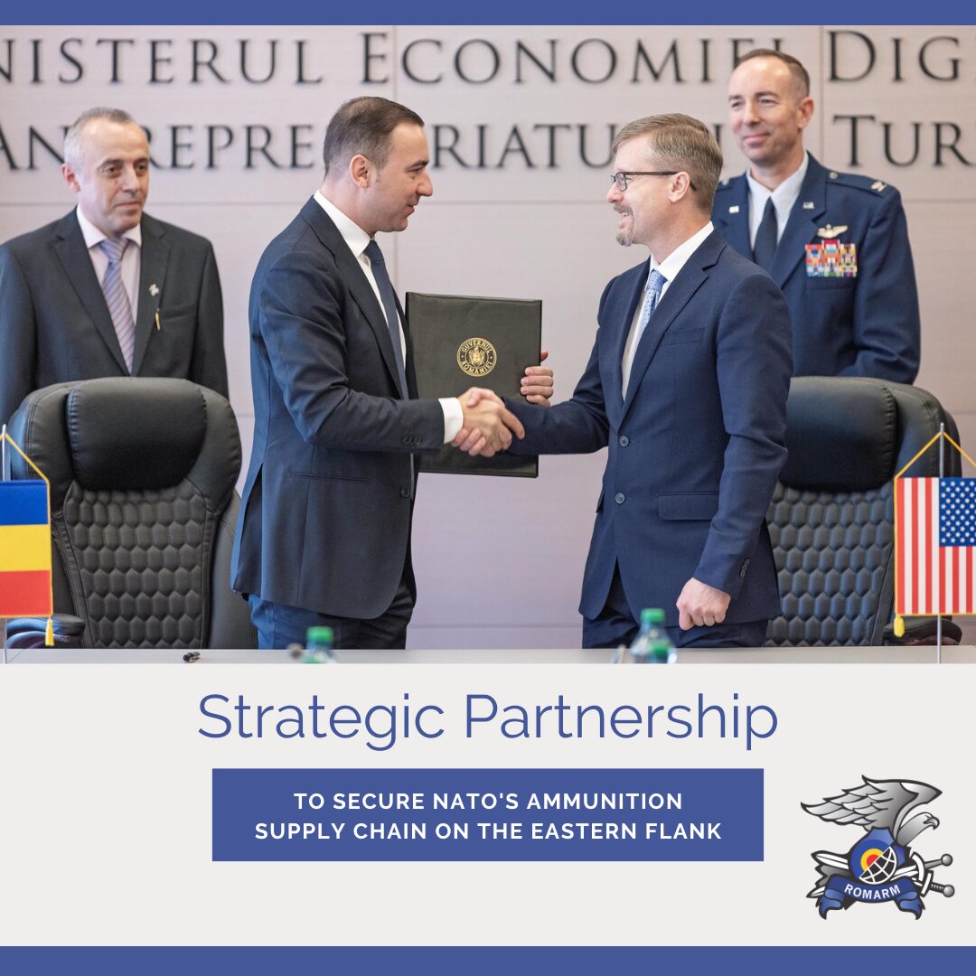 ROMARM attended the event - Strategic partnership to secure NATO's ammunition supply chain on the Eastern flank